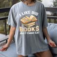 I Like Big Books And I Cannot Lie Book Reading Women's Comfort Colors T-Shirt Gray