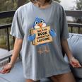 This Is My Book Character Costume Pigeon Kids Reading Women's Comfort Colors T-Shirt Gray