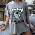 This Is My Book Character Costume Reading Book Lover Women's Comfort Colors T-Shirt Gray This Is My Book Character Costume Reading Book Lover Women's Comfort Colors T-Shirt Gray
