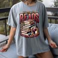 My Book Club Reads Between The Wines Book Club Reading Women's Comfort Colors T-Shirt Gray