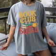 Book Club Squad Women's Comfort Colors T-Shirt Gray