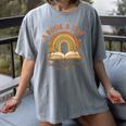 A Book A Day Keeps Reality Away Reading Women's Comfort Colors T-Shirt Gray A Book A Day Keeps Reality Away Reading Women's Comfort Colors T-Shirt Gray