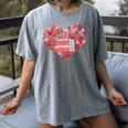 Book Heart Cute Read Book Reading Librarian Across America Women's Comfort Colors T-Shirt Gray Book Heart Cute Read Book Reading Librarian Across America Women's Comfort Colors T-Shirt Gray
