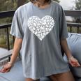 Book Lover Heart Shape Reading Librarian Library Teacher Women's Comfort Colors T-Shirt Gray Book Lover Heart Shape Reading Librarian Library Teacher Women's Comfort Colors T-Shirt Gray