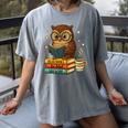 Book Lover Owl Reading Bookish Library Read Books Be Kind Women's Comfort Colors T-Shirt Gray Book Lover Owl Reading Bookish Library Read Books Be Kind Women's Comfort Colors T-Shirt Gray