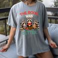 Book Lover Racoon Reading Bookish The Book Was Better Women's Comfort Colors T-Shirt Gray Book Lover Racoon Reading Bookish The Book Was Better Women's Comfort Colors T-Shirt Gray
