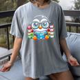 Book Lover Reading Penguin Women's Comfort Colors T-Shirt Gray