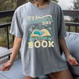 Book Lover Writer Author Women's Comfort Colors T-Shirt Gray Book Lover Writer Author Women's Comfort Colors T-Shirt Gray