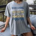 Book Loving Nature Walk Taking Bible Teaching Field Trip Women's Comfort Colors T-Shirt Gray Book Loving Nature Walk Taking Bible Teaching Field Trip Women's Comfort Colors T-Shirt Gray