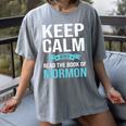 Book Of Mormon LDS Missionary Church Of Latter Day Saints Women's Comfort Colors T-Shirt Gray