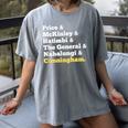 The Book Of Mormon Musical Characters Women's Comfort Colors T-Shirt Gray The Book Of Mormon Musical Characters Women's Comfort Colors T-Shirt Gray