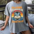 Book And Pajamas Reading Bedtime Women's Comfort Colors T-Shirt Gray Book And Pajamas Reading Bedtime Women's Comfort Colors T-Shirt Gray