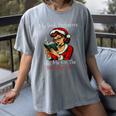 My Book Preference Has Me On The Naughty List Christmas Xmas Women's Comfort Colors T-Shirt Gray