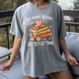 Book Reading Kafee Librarian Vele Books And Little Time Women's Comfort Colors T-Shirt Gray Book Reading Kafee Librarian Vele Books And Little Time Women's Comfort Colors T-Shirt Gray