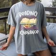Book Reading Reading Can Seriously Damage Your Ignorance Women's Comfort Colors T-Shirt Gray