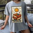 Book Reading Tarot Card The Reader Women's Comfort Colors T-Shirt Gray Book Reading Tarot Card The Reader Women's Comfort Colors T-Shirt Gray