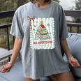 All Booked For Christmas Book Xmas Tree Coquette Bow Lights Women's Comfort Colors T-Shirt Gray All Booked For Christmas Book Xmas Tree Coquette Bow Lights Women's Comfort Colors T-Shirt Gray