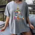 All Booked For Christmas Teacher Reading Student Bookworm Women's Comfort Colors T-Shirt Gray All Booked For Christmas Teacher Reading Student Bookworm Women's Comfort Colors T-Shirt Gray