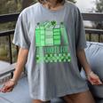 All Booked For St Patrick's Day Book Lover Lucky Shamrock Women's Comfort Colors T-Shirt Gray