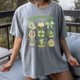 ALL Booked For St Patricks Day Bookish Leprechaun Bookworm Women's Comfort Colors T-Shirt Gray ALL Booked For St Patricks Day Bookish Leprechaun Bookworm Women's Comfort Colors T-Shirt Gray