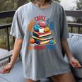 Books Coffee & Yarn Lover My Favorite Things Women's Comfort Colors T-Shirt Gray