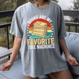Books Are My Favorite Time Machines Women's Comfort Colors T-Shirt Gray Books Are My Favorite Time Machines Women's Comfort Colors T-Shirt Gray