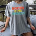 Books Helping Introverts I Introvert Women's Comfort Colors T-Shirt Gray Books Helping Introverts I Introvert Women's Comfort Colors T-Shirt Gray