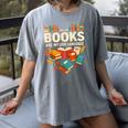 Books Are My Love Language Reading Lover Librarian Valentine Women's Comfort Colors T-Shirt Gray Books Are My Love Language Reading Lover Librarian Valentine Women's Comfort Colors T-Shirt Gray