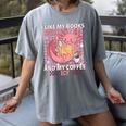 I Like My Books Spicy And My Coffee Icy Librarian Women's Comfort Colors T-Shirt Gray I Like My Books Spicy And My Coffee Icy Librarian Women's Comfort Colors T-Shirt Gray