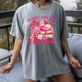 Books Are My Valentine Book Lover Heart Matching Party Women's Comfort Colors T-Shirt Gray