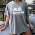 Bookworm Aunt Reading Lover Women's Comfort Colors T-Shirt Gray