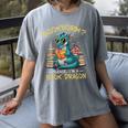 Bookworm I'm A Book Dragon Reading Books Bookish Book Lover Women's Comfort Colors T-Shirt Gray Bookworm I'm A Book Dragon Reading Books Bookish Book Lover Women's Comfort Colors T-Shirt Gray
