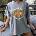 Bookworm I Have No Shelf Control Book Lover Women's Comfort Colors T-Shirt Gray