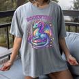 Bookwyrm Just a Girl Who Loves Dragons Books Dragon Reader Women's Comfort Colors T-Shirt Gray