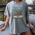 Born To Read Books Forced To Read Emails Book Lover Women's Comfort Colors T-Shirt Gray Born To Read Books Forced To Read Emails Book Lover Women's Comfort Colors T-Shirt Gray