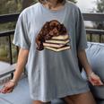 Boykin Spaniel Books Dog Breed Graphic Women's Comfort Colors T-Shirt Gray