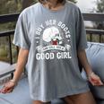 I Buy Her Books And Call Her A Good Girl Reading Book Lover Women's Comfort Colors T-Shirt Gray