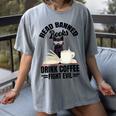 Cat I Read Banned Books Shirt Bookworm Avid Reader For Men Women Kids Women's Comfort Colors T-Shirt Gray