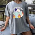 Cat Reading a Romance BookI Like My Books Extra Spicy Women's Comfort Colors T-Shirt Gray Cat Reading a Romance BookI Like My Books Extra Spicy Women's Comfort Colors T-Shirt Gray