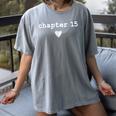 Chapter 15 Book Lovers Readers & Authors 15th Birthday Premium Tri-Blend Women's Comfort Colors T-Shirt Gray Chapter 15 Book Lovers Readers & Authors 15th Birthday Premium Tri-Blend Women's Comfort Colors T-Shirt Gray
