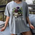 Chapter 16 16th Birthday Girls Book Lovers Gothic Flowers Women's Comfort Colors T-Shirt Gray Chapter 16 16th Birthday Girls Book Lovers Gothic Flowers Women's Comfort Colors T-Shirt Gray
