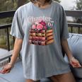 Chapter 67 Floral Book Stack Women's Comfort Colors T-Shirt Gray Chapter 67 Floral Book Stack Women's Comfort Colors T-Shirt Gray