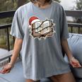 Christmas Book Festive Holiday Xmas Women's Comfort Colors T-Shirt Gray