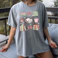 Christmas Book Lover Reading Reader Men Women Kids Xmas Women's Comfort Colors T-Shirt Gray Christmas Book Lover Reading Reader Men Women Kids Xmas Women's Comfort Colors T-Shirt Gray