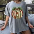 Christmas Book Ornament Bookworm Book Lover Men Women Women's Comfort Colors T-Shirt Gray