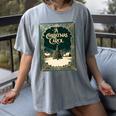 A Christmas Carol Book Cover By Charles Dickens Women's Comfort Colors T-Shirt Gray