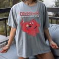 Clifford The Big Red Dog Clifford And Emily Book Cover Women's Comfort Colors T-Shirt Gray