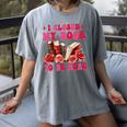 I Closed My Book To Be Here Valentines Book Lover Bookish Women's Comfort Colors T-Shirt Gray