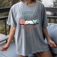 Coffee Crochet Good Book Bookish Yarn Crafter Women's Comfort Colors T-Shirt Gray Coffee Crochet Good Book Bookish Yarn Crafter Women's Comfort Colors T-Shirt Gray