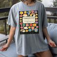 Composition Notebook Costume Teacher Matching Halloween Book Women's Comfort Colors T-Shirt Gray